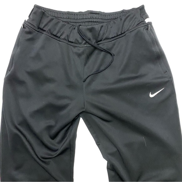 Nike Sportswear Women’s Dri-Fit Black Straight Leg Joggers Track Pants Large - Picture 4 of 10